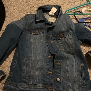 denim jacket, jean jacket, small, willing to negotiate